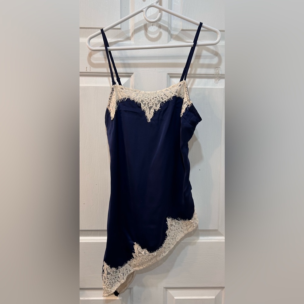 Anthropologie Asymmetrical lace Cami